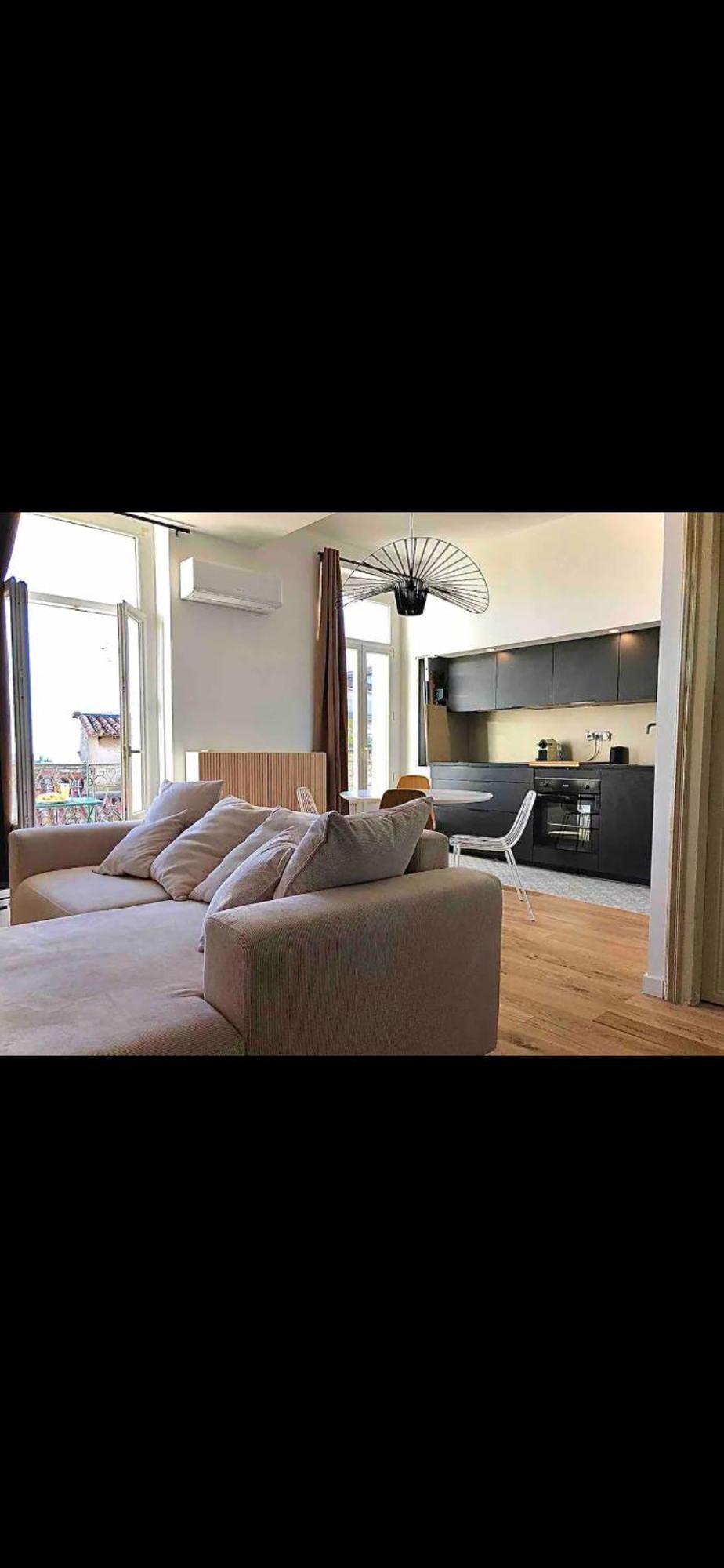 La Grande Bleue Deux Chambres Vue Mer 塞特港 外观 照片